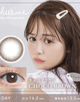 Chu's Me Colored Contact Choco Brown
