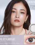 Envie UV One-Day Color Contact Lenses Minuit Grege