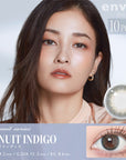 Envie UV One-Day Color Contact Lenses Minuit Indigo