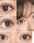 Envie UV One-Day Color Contact Lenses Shade Brown