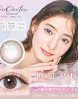 EverColor 1 Day Natural Moist Label UV Contact Lenses Rose Muse