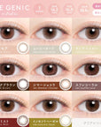 Evercolor Monthly Eye Genic Contact Lenses Dear Baby
