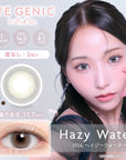 Evercolor Monthly Eye Genic Contact Lenses Hazy Water