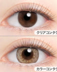Evercolor Monthly Eye Genic Contact Lenses Luxe Beige