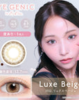Evercolor Monthly Eye Genic Contact Lenses Luxe Beige