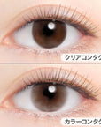 Evercolor Monthly Eye Genic Contact Lenses Moony Nude