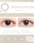 Evercolor Monthly Eye Genic Contact Lenses Moony Nude
