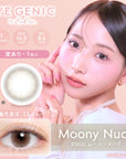 Evercolor Monthly Eye Genic Contact Lenses Moony Nude