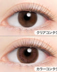 Evercolor Monthly Eye Genic Contact Lenses Souffle Coral