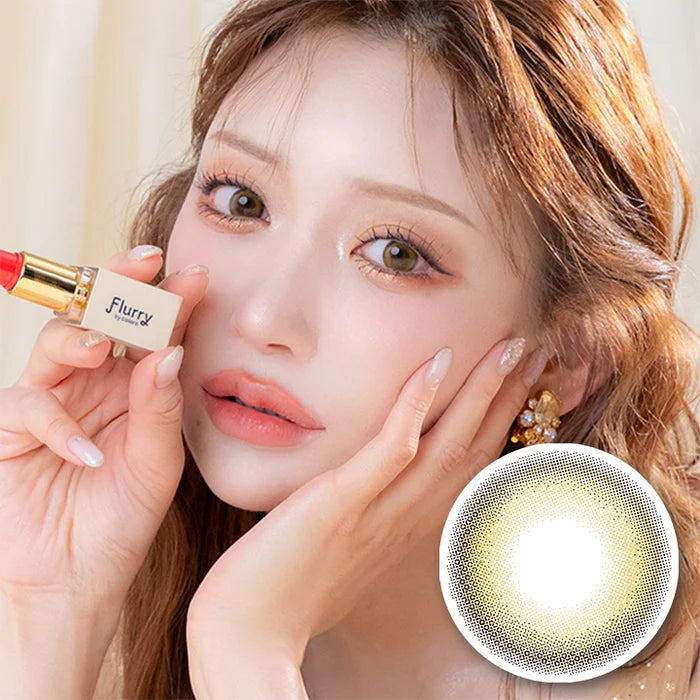 Flurry by Colors Contact Lenses Ring Yellow Gold – Ichiban Mart
