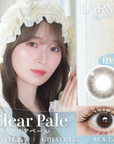 LARME 1 Day Natural Contact Lenses Clear Pale
