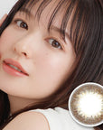LuMia 14.5 Color Contact Lenses Nudy Brown Plus