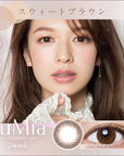LuMia 2week Contact Lenses Sweet Brown