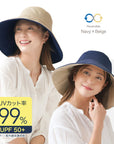 Sun Family UV-resistant Foldable Reversible Hat