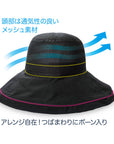 Sun Family UV & Cool Wide-Brim Mesh Hat