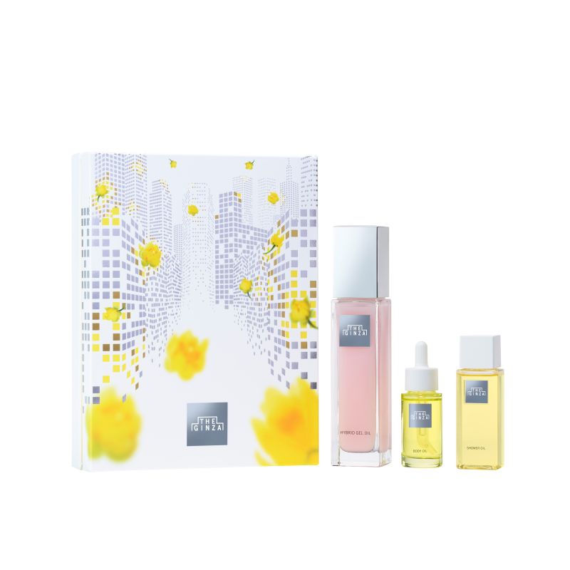 【大幅値下げ！】THE GINZA HYBRID GEL OIL 100ml The Ginza Holiday Collection Hybrid Gel Oil Set – Ichiban Mart