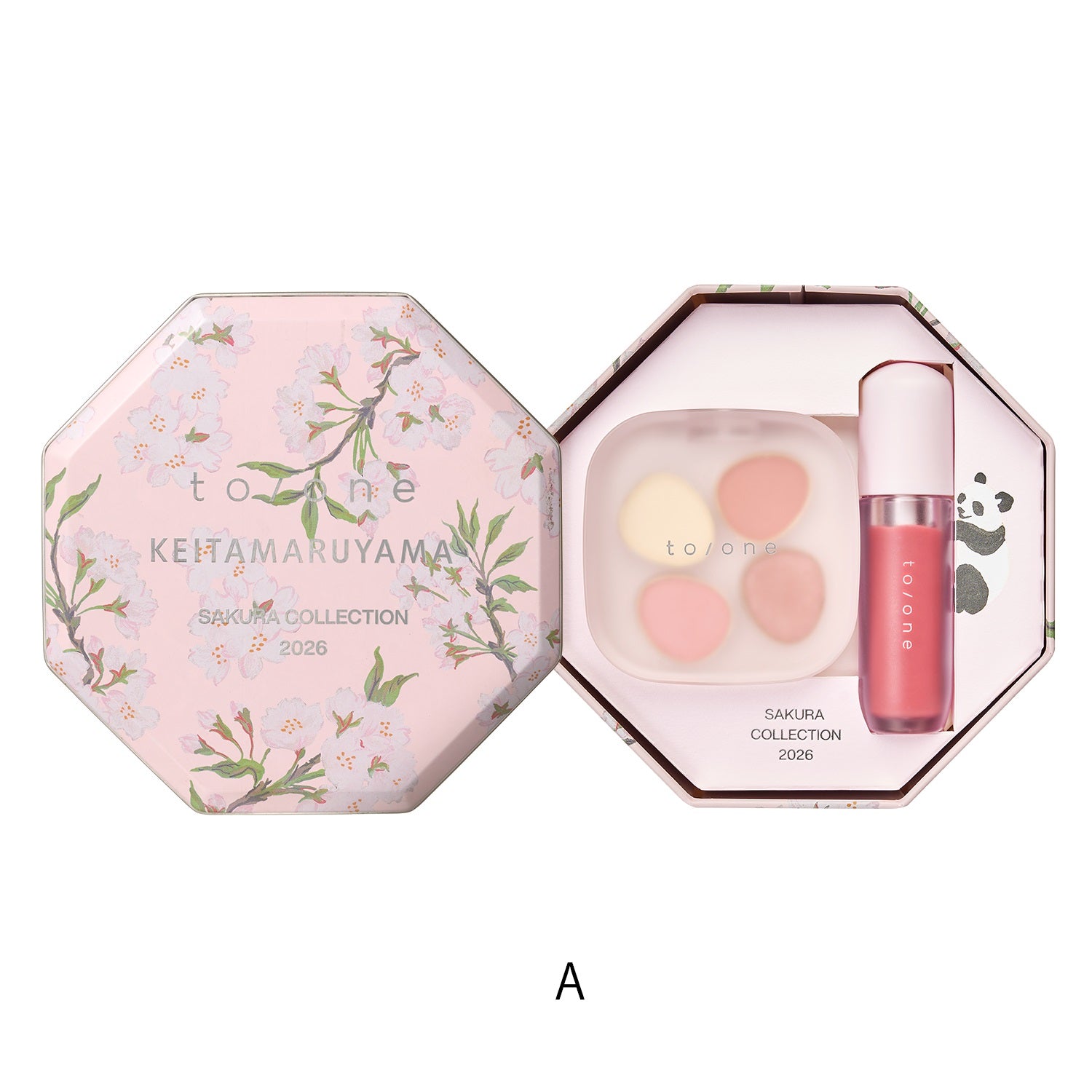 【to/one】SAKURA COLLECTION2026アイシャドウ、リップ To/one x KEITAMARUYAMA Tone Sakura Duo 2026 – Ichiban Mart