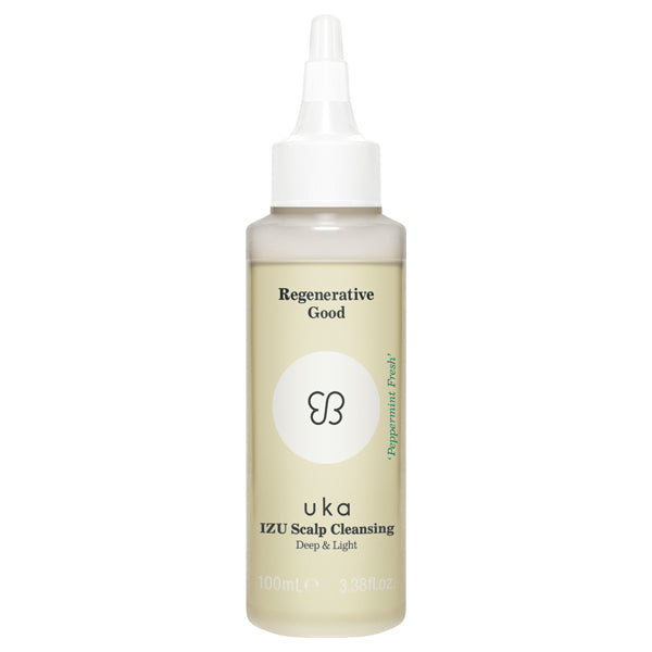 フェイスクリーム Uka Uka IZU Scalp Cleansing Deep & Light 'Peppermint Fresh' 100mL