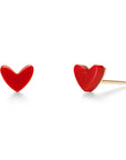 AHKAH Thiran Heart Earrings - Ichiban Mart