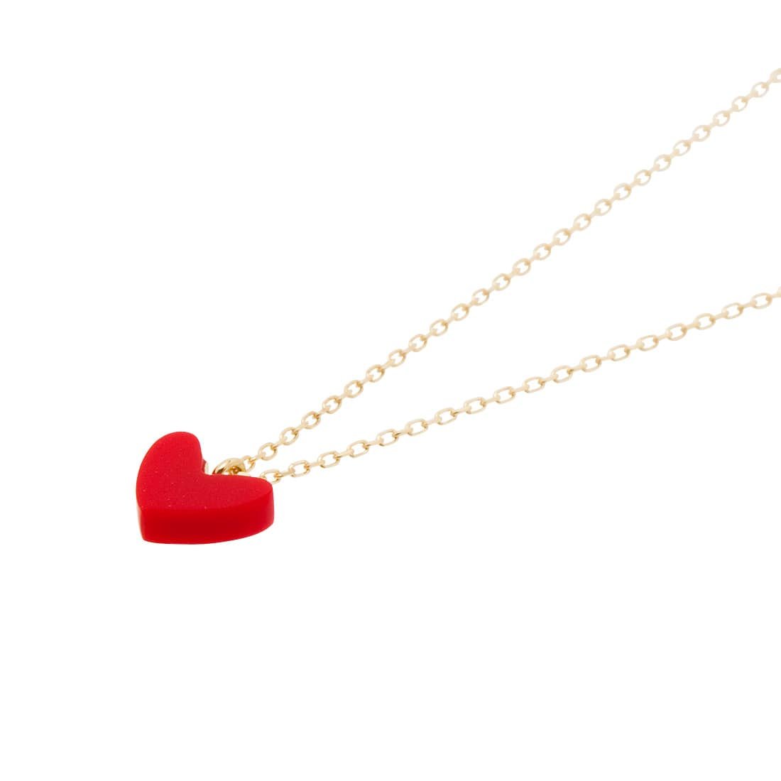 AHKAH Thiran Heart Necklace Red – Ichiban Mart