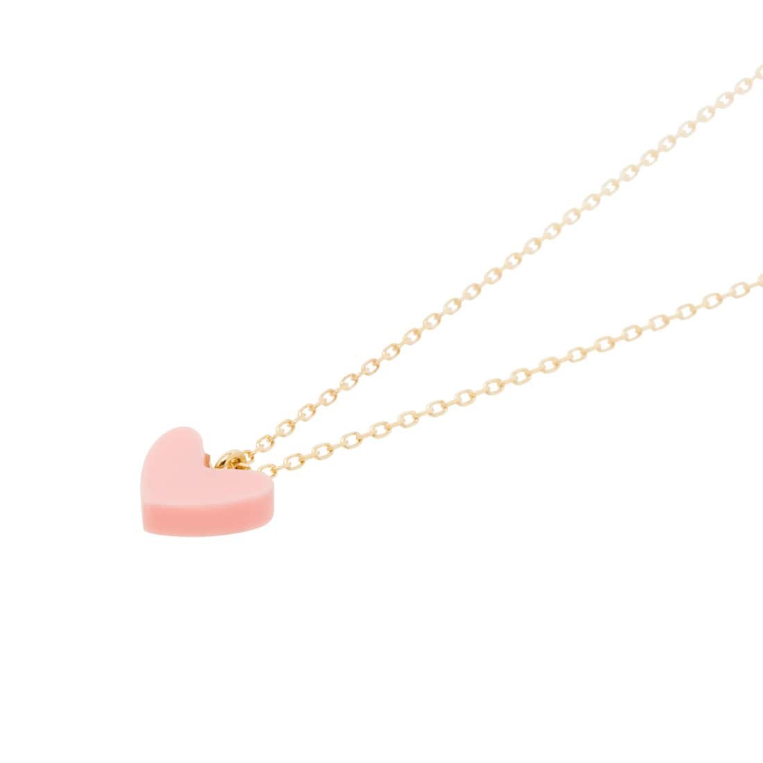 AHKAH Thiran Heart (Pink) Necklace - Ichiban Mart
