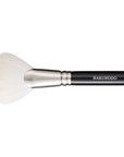 Hakuhodo F3111 Ougi Short and Fan Shaped Powder Brush - Ichiban Mart