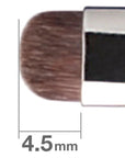 Hakuhodo G5511 Round&Flat Eyeshadow Brush Short - Ichiban Mart