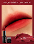 Shu Uemura Rouge Unlimited Kinu Matte - Ichiban Mart