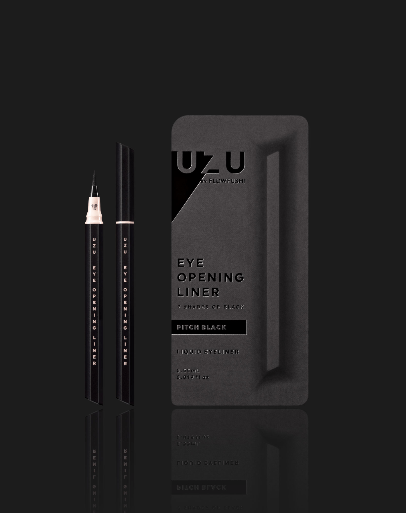 UZU Eye Opening Liner 7 Shades of Black