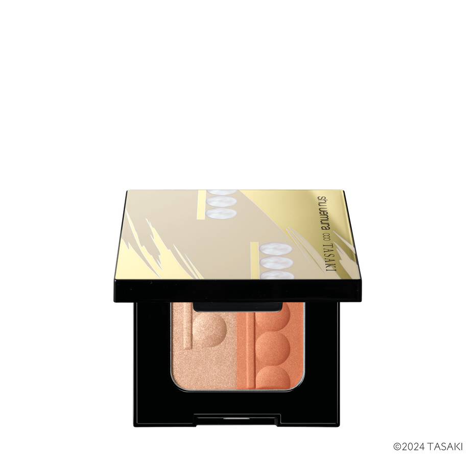 Shu Uemura X Tasaki Nacre Highlighter Blush Duo Palette