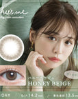Chu's Me Colored Contact Honey Beige