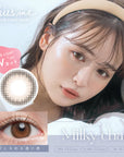 Chu's me Blue Light Save UV Cut Contact Lenses Milky Chai