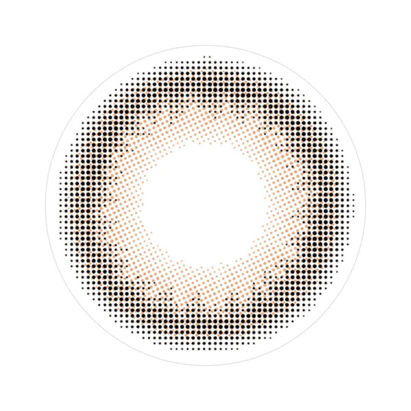 Chu's me Blue Light Save UV Cut Contact Lenses Milky Chai