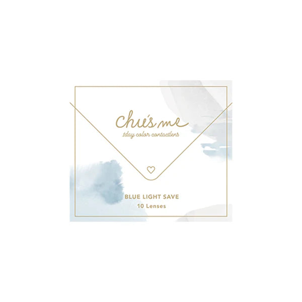 Chu's me Blue Light Save UV Cut Contact Lenses Milky Chai