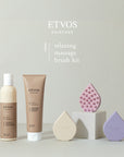 Etvos Relaxing Massage Brush Kit