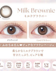 EverColor Monthly Contact Lenses Milk Brownie