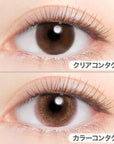 Evercolor Monthly Eye Genic Contact Lenses Coco Plum