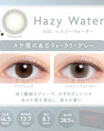 Evercolor Monthly Eye Genic Contact Lenses Hazy Water