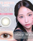 Evercolor Monthly Eye Genic Contact Lenses Hazy Water