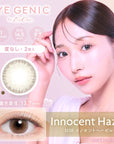 Evercolor Monthly Eye Genic Contact Lenses Innocent Hazel