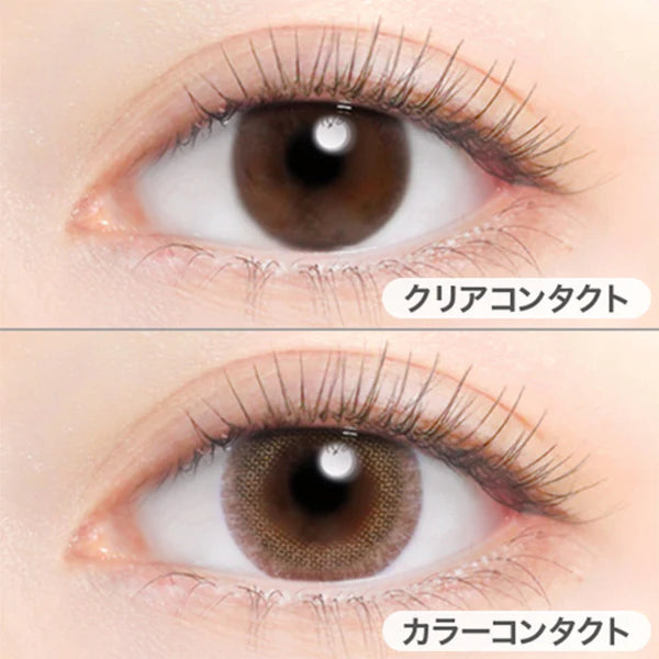 Evercolor Monthly Eye Genic Contact Lenses Innocent Hazel