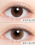 Evercolor Monthly Eye Genic Contact Lenses Innocent Hazel