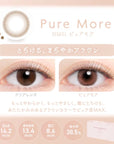 Evercolor Monthly Eye Genic Contact Lenses Pure More