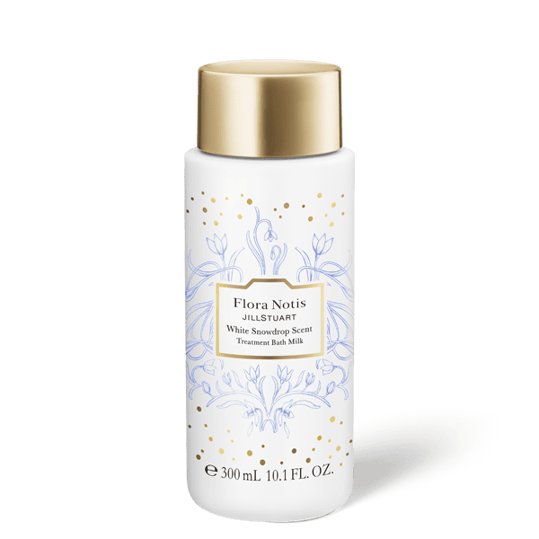 Flora Notis Jill Stuart White Snowdrop Treatment Bath Milk