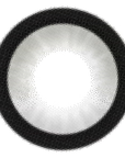 Flurry by Colors Contact Lenses Ring Glossy Gray