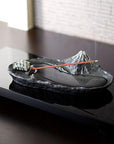 Ginga-do Upside-down Mt. Fuji Incense Holder