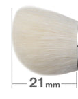 Hakuhodo J6456 Blush Brush Round & Angled