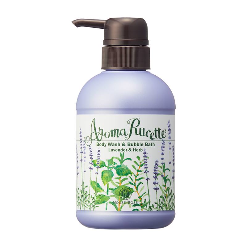 House of Rose Aromatic Body Wash &amp; Bubble Bath Set 350mL