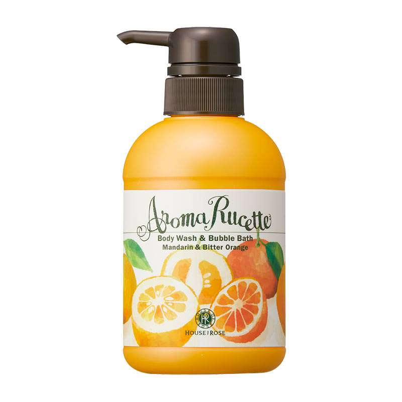 House of Rose Aromatic Body Wash &amp; Bubble Bath Set 350mL