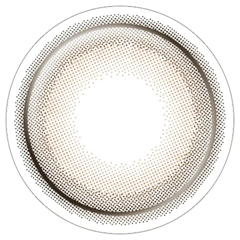 LARME 1 Day Natural Contact Lenses Mocha Roll